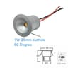Desktop Mini LED Downlight 1W 3W Recessed 12V Dimmable Cabinet Ceiling Spotlight 9