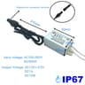 Outdoor Indoor LED Driver 12W 20W Power Supply Adapter Unit AC100 To 265V IP67 Waterproof Transform 6