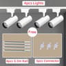 LED Track Light Full Set Spotlight Track Lamp 220V Shop Lighting Rail 30W Clothing Store 8