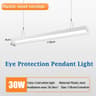 Linear LED Pendant Bar Chandelier 472 Inch 185 To 265V Hanging Ceiling Light Dining Room Office 11
