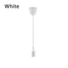 Colorful Silicone Pendant Light Single Head Hanging Cord Lamp AC 90 To 260V Screw Base Fixture 7