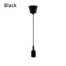 Colorful Silicone Pendant Light Single Head Hanging Cord Lamp AC 90 To 260V Screw Base Fixture 8