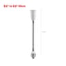 Flexible Extension Adapter Threaded Screw Bulb Socket Converter Adjustable Gooseneck Lamp Holder 9