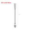 Flexible Extension Adapter Threaded Screw Bulb Socket Converter Adjustable Gooseneck Lamp Holder 8