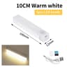 USB Rechargeable Motion Sensor LED Bar Light Magnetic Induction Cabinet Lamp Wardrobe Staircase Ni 6