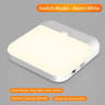 Motion Sensor LED Night Light Square Lamp USB Type C Charging Cordless Stair Hallway Wardrobe Puck  7