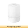 Rechargeable LED Touch Table Lamp Digital Clock Alarm Dimmable Warm Bedside Night Light With Remote 6