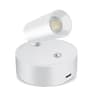 Magnetic LED Wall Light USB C Rechargeable Touch Dimming Three Color Wireless Bedside Spotlight 7