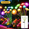 Outdoor Solar Jellyfish Garden Light Waterproof Optical Fiber Lawn Pathway Lamp 8