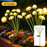 Outdoor Solar Jellyfish Garden Light Waterproof Optical Fiber Lawn Pathway Lamp 7