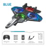 Remote Control Stunt Fighter Aircraft Intelligent Altitude Hold LED Foam Toy Plane 7