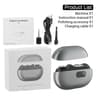 Automatic Electric Nail Clipper Grinder LED Light Rechargeable Trimmer Manicure Tool 7