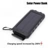 High Capacity Solar Power Bank Fast Charging Waterproof External Battery Backup 7