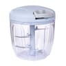 Manual Meat Mincer And Rotary Vegetable Chopper For Garlic Onion And Meal Prep 3