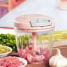 Manual Meat Mincer And Rotary Vegetable Chopper For Garlic Onion And Meal Prep 5