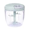 Manual Meat Mincer And Rotary Vegetable Chopper For Garlic Onion And Meal Prep 4