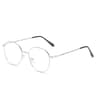 Classic Metal Blue Light Glasses Unisex Round Square Computer Eyeglasses 6