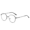 Classic Metal Blue Light Glasses Unisex Round Square Computer Eyeglasses 8