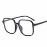 Oversized Square Blue Light Glasses Vintage Unisex Computer Eyewear 1