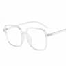 Oversized Square Blue Light Glasses Vintage Unisex Computer Eyewear 2