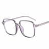 Oversized Square Blue Light Glasses Vintage Unisex Computer Eyewear 4