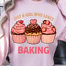 Just A Girl Who Loves Baking Shirt Baking Lover TShirt Cute Baker Tee 1