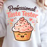Professional Taste Tester Shirt Funny Food Lover TShirt Gourmet Tester Tee 3