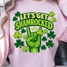 Lets Get Shamrocked Shirt St Patricks Day TShirt Fun Irish Tee 2