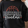 Basketball Grandma Sweatshirt Basketball Mom TShirt Sports Fan Sweatshirt 2