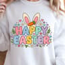 Happy Easter T Shirt Cute Easter Shirt For Kids  Adults Spring Holiday Graphic Tee 3