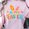Happy Easter Shirt  Bunny Ears Design Easter Tee 2