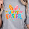 Happy Easter Shirt  Bunny Ears Design Easter Tee 0