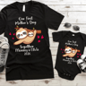 First Mothers Day Matching Tee Personalized Mom  Baby 1