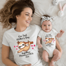 First Mothers Day Matching Tee Personalized Mom  Baby 0