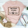 Blood Type Iced Coffee Tee ...jpg