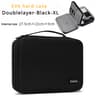 Travel Hard Case Digital Storage Bag, Large Capacity Charger Cable Power Bank Organizer