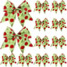 Christmas Bows For Wreaths DIY Xmas Tree Decorations Gift Wrapping Garland 9