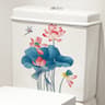 Toilet Sticker Funny Man Removable WC Sticker Selfadhesive Bathroom Wall Stickers Home Decor 9