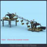 Chairlift Building Block Diy Technology Motor Puzzle Toy Educational Science Creative MOC Bricks Xm 1