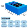 Lithium Battery Pack Ebike Battery With Charger For Bicycle Scooter Motorcycle 3