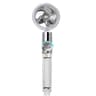 Small Waist Shower Head Turbo Fan High Pressure Rotating Handheld Shower Set Bathroom Accessories 7