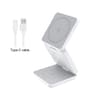 Portable Foldable Magnetic Wireless Charger Dock Station Fast Charging Trip Charger 7