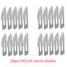 Carbon Steel Surgical Blades For DIY Cutting Phone Repair Carving Animal Grooming Eyebrow Maintenan 4