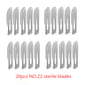 Carbon Steel Surgical Blades For DIY Cutting Phone Repair Carving Animal Grooming Eyebrow Maintenan 5