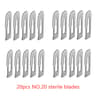 Carbon Steel Surgical Blades For DIY Cutting Phone Repair Carving Animal Grooming Eyebrow Maintenan 6