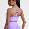 Solid Color CrossBack Sports Bra With Chest Pad For HighImpact Training And Yoga 11