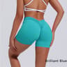 HighWaisted Hip Lifting Yoga Shorts For Women Nylon TightFitting Fitness Pants 11