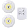 Dimmable LED Under Cabinet Light With Remote Control Battery Operated LED Closet Lights 7