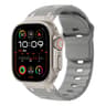 Sport Silicone Strap For Apple Watch Ultra Stainless Steel Bracelet Band For IWatch Series 8