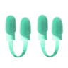 Dual Finger Pet Toothbrush Soft Silicone Dog  Cat Dental Cleaning Kit 9